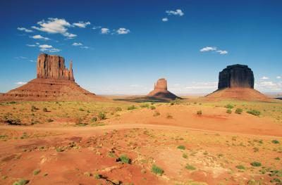 Vue panoramique de Monument Valley Navajo Tribal Park en Arizona, Etats-Unis
