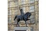 Richard Cœur de Lion statue en bronze, gracieuseté de Wikimedia Commons