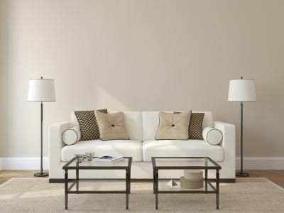 Taupe's inherent neutrality allows versatality in your decor choices.