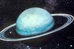Uranus est une sarcelle lumineux, en raison de la méthane dans son atmosphère.