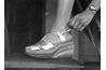 Un exemple de 1930 chaussures plate-forme de l'époque