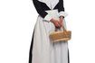 Cette femme's colonial costume could easily be made in a child's size.
